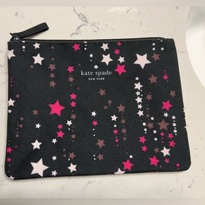 NWOT Kate Spade star pouch